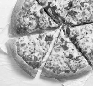 7" Mushroom Cheese Pizza