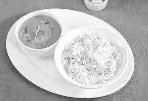 Rice With Yellow Dal