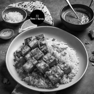 Peri Peri Paneer With Herb Rice