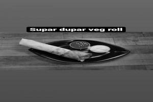 Veg Mushroom Kathi Roll