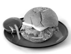 Spicy Paneer Burger