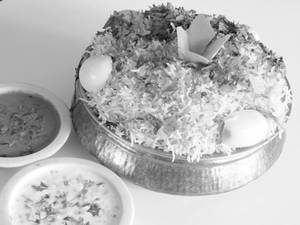 Mutton Biryani.                    