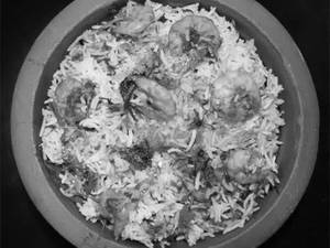 Butta Prawn Biryani