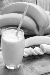 Indian banana shake