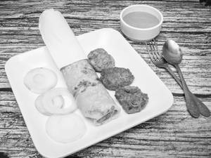 Mutton Galawati Roll
