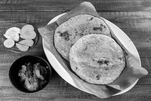 Fish Paratha Kosha Aloodum Combo