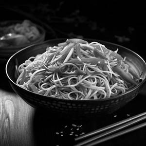 Veg Hakka Noodles