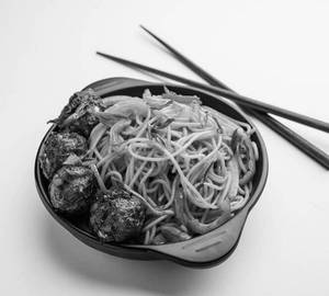 Veg Manchurian Noodles
