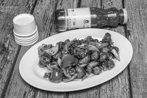 Crispy Mushroom Chilly