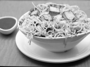 Paneer noodles