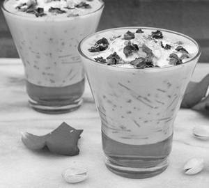 Fruit Falooda (Rose)