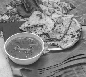 Keema Naan with Gravy  