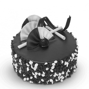 Eggless Crunchy Choco Cake [450 Grams]