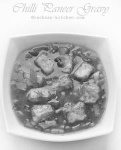 CHILLI PANEER GRAVY