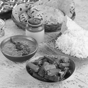 Bhindi Sambhariya Combo