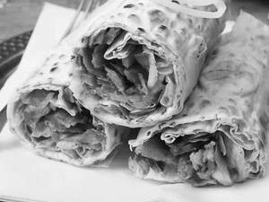 Chicken Keema Wrap