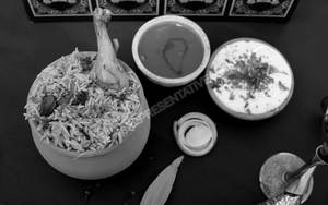 Mutton Hyderabadi Biryani Full