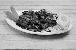 Mushroom Baby Corn Chilli