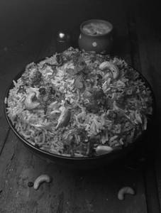 Chettinad Mushroom Biryani