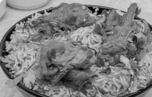 Mutton Dum Biryani 650ml (mutton 1pc)