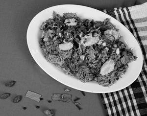 Veg Dil Biryani (680 To 700)grm