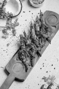Spicy Tawa Grilled Prawns