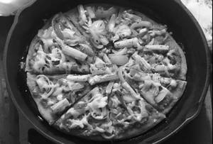 Babycorn Mushroom Paradise Pizza