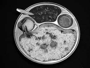 Rajma Chawal (serves 1)
