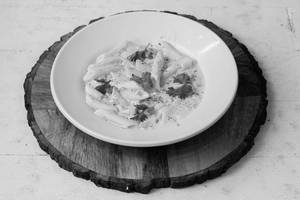 Veg Pasta In White Sauce