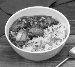 Cheese Chilli With Fried Rice