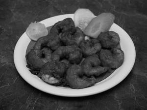 Prawns Pepper Fry (Spicy)