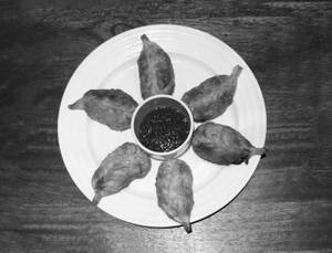 Pork Fried Small Momo's [5 Piece]