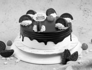 Eggless Oreo Forest Cake (500 gms)