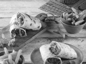 Chicken Koobideh Wrap
