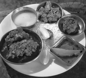 Mutton Thali