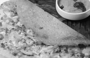 Cheese And Corn Dosa