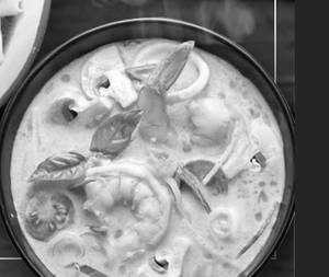 Thai Prawn Tum Yum Or Tom Kha  Goong Soup [ Tiger Prawns,Big Fat Juicy!!]