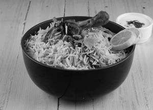 Chicken Biryani And Rayta