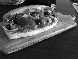 Greek Salad Sandwich