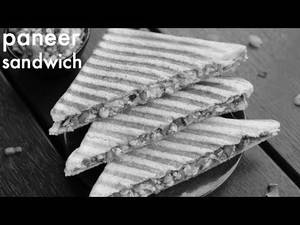 Paneer Masala Sandwich