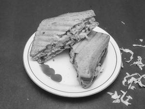 Brown Bread Spinach Corn Sandwich