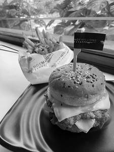 Chicken Bacon Cheese Burger
