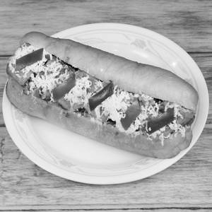 Paneer Hot Dog 