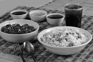 1 Triple Fried Rice + 1 Dry Manchurian                                                                                                 