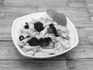 Chicken White Sauce Penne Pasta