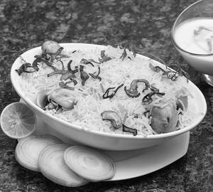 Mushroom Biriyani