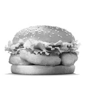 Corn Cheese Nuggets Burger