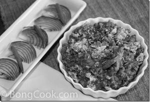 Egg Chicken Tadka