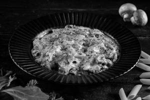 Baked Penne With Spinach And Mushroom Pasta