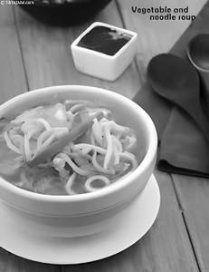 Veg Noodles Soup